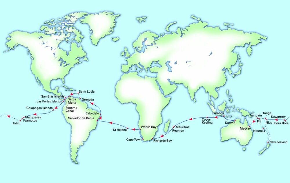 Noonsite World ARC 2022 Trimming Sails in Uncertains Times